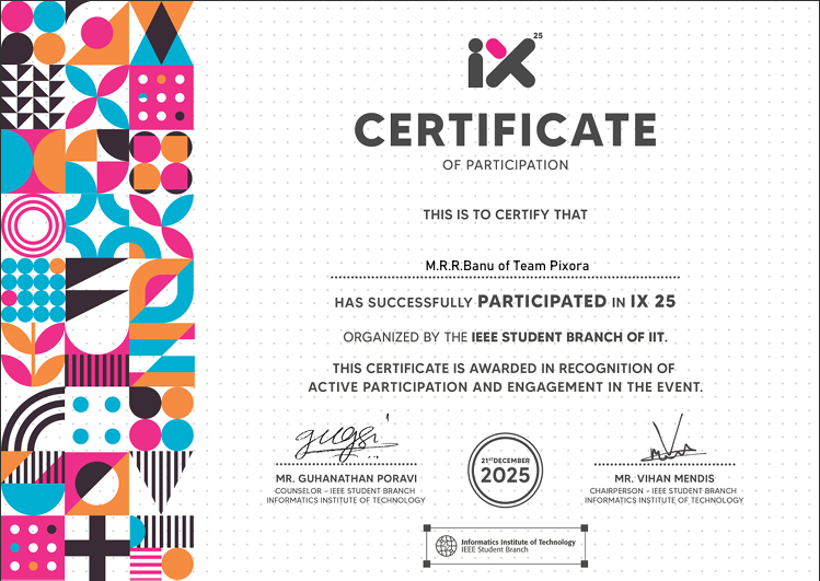 IX 25 Cert